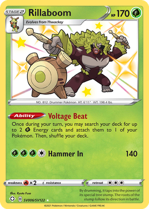 Rillaboom card image