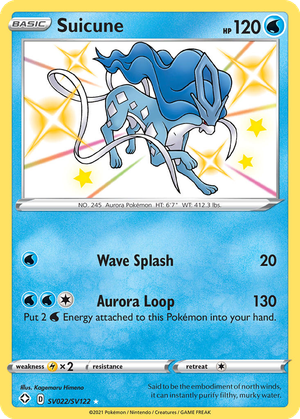 Suicune card image