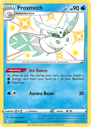 Frosmoth card image