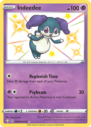 Indeedee card image