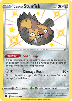 Galarian Stunfisk card image