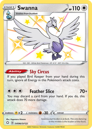 Swanna card image
