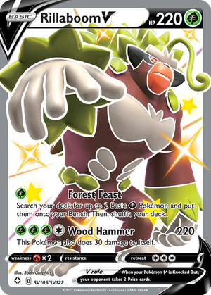 Rillaboom V card image