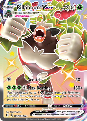 Rillaboom VMAX card image