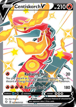Centiskorch V card image