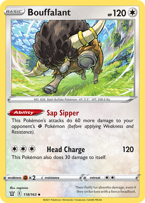 Bouffalant card image