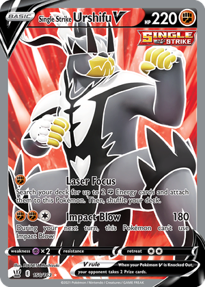 Single Strike Urshifu V card image