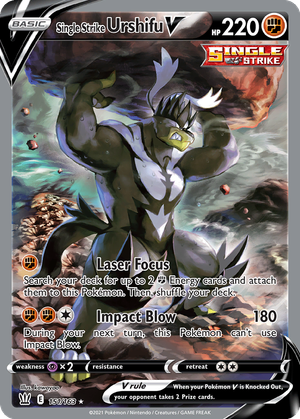 Single Strike Urshifu V card image