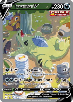 Tyranitar V card image
