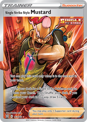 Single Strike Style Mustard card image
