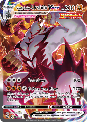 Single Strike Urshifu VMAX card image