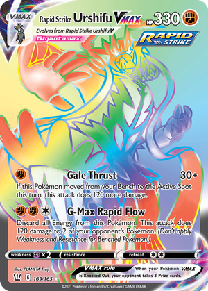 Rapid Strike Urshifu VMAX card image