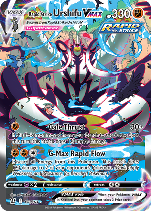 Rapid Strike Urshifu VMAX card image