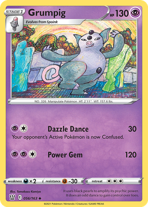 Grumpig card image