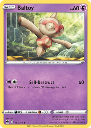 Baltoy card image