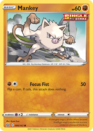 Mankey card image