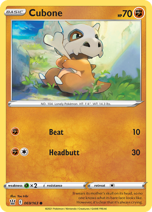 Cubone card image