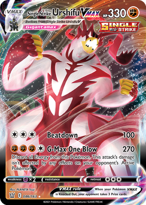 Single Strike Urshifu VMAX card image