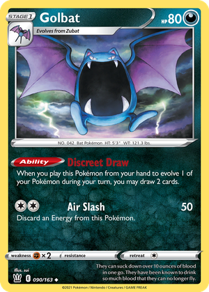 Golbat card image