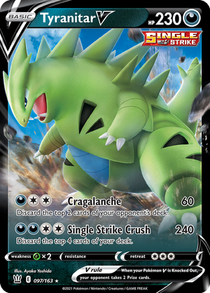 Tyranitar V card image