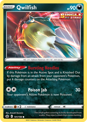 Qwilfish card image