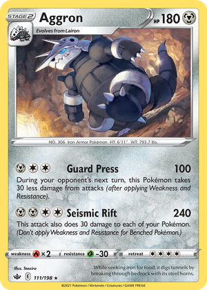 Aggron card image
