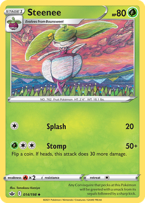 Steenee card image