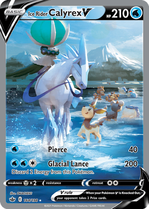 Ice Rider Calyrex V card image
