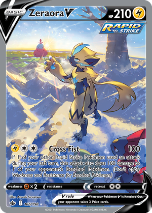 Zeraora V card image