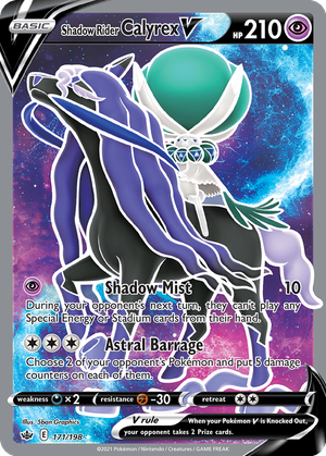 Shadow Rider Calyrex V card image