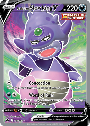 Galarian Slowking V card image