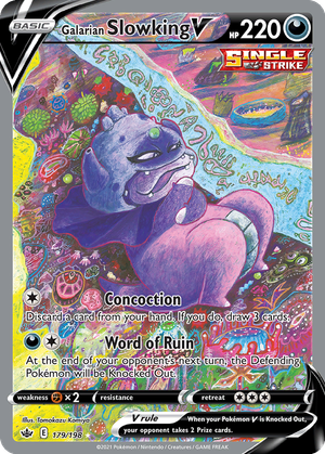 Galarian Slowking V card image