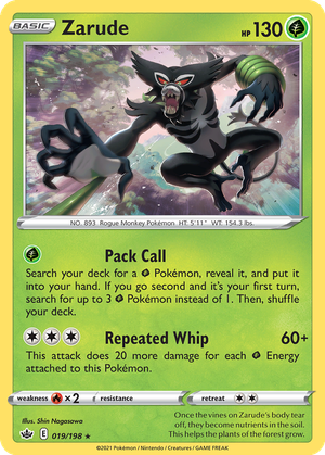 Zarude card image