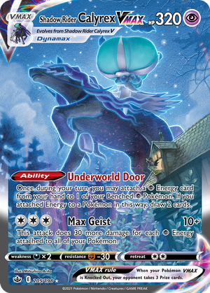 Shadow Rider Calyrex VMAX card image