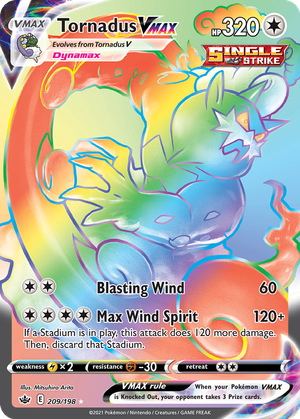 Tornadus VMAX card image