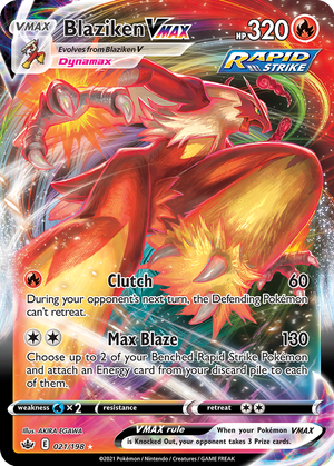 Blaziken VMAX card image