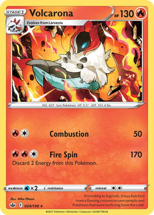 Volcarona card image
