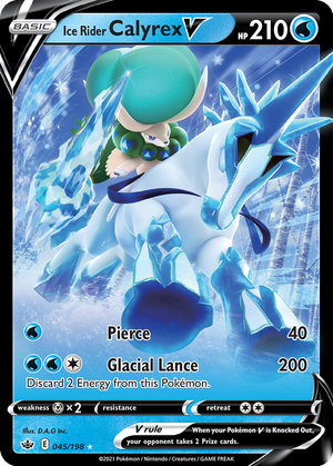 Ice Rider Calyrex V card image