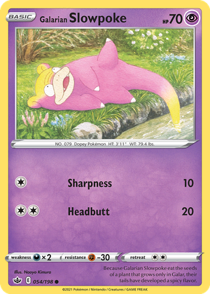 Galarian Slowpoke card image