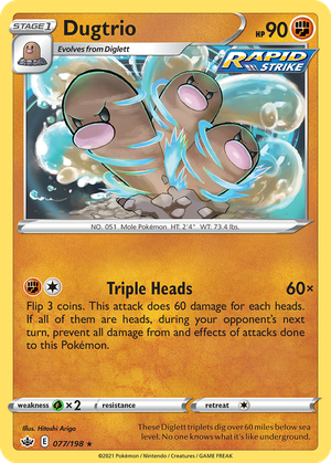 Dugtrio card image