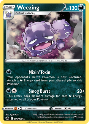 Weezing card image