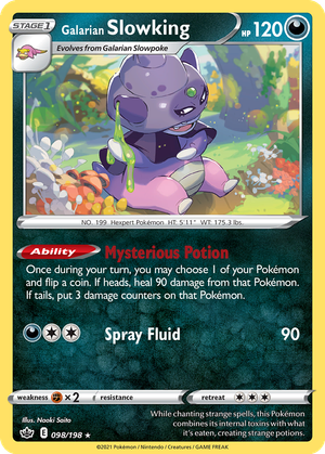 Galarian Slowking card image