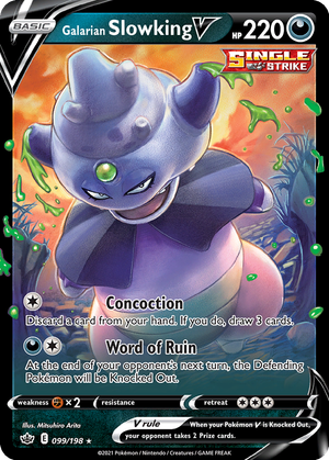 Galarian Slowking V card image