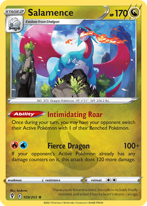 Salamence card image