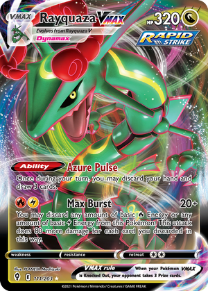Rayquaza VMAX card image