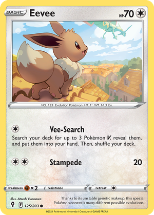 Eevee card image