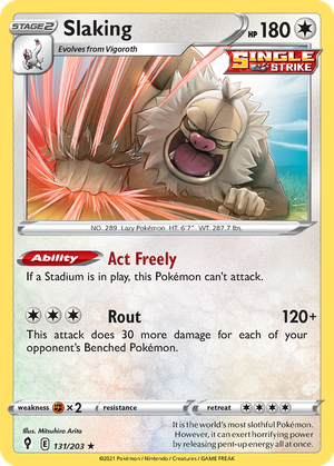 Slaking card image
