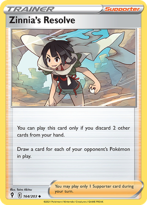 Zinnia's Resolve card image
