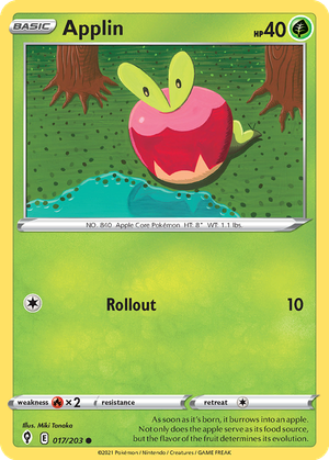 Applin card image