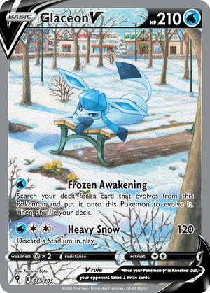 Glaceon V card image